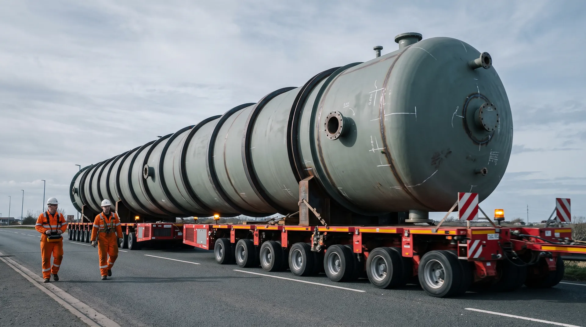 Project cargo: Reactor químico de 210 t, ruta España a México